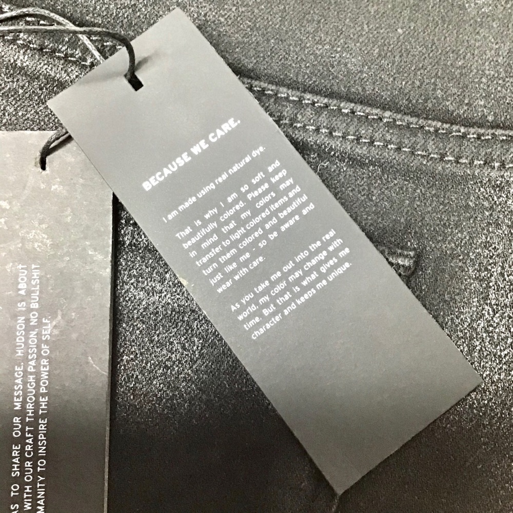 LAST 1 Hudson Jeans Nat’l Hi Rise Bullocks Coated - Picture 9 of 16